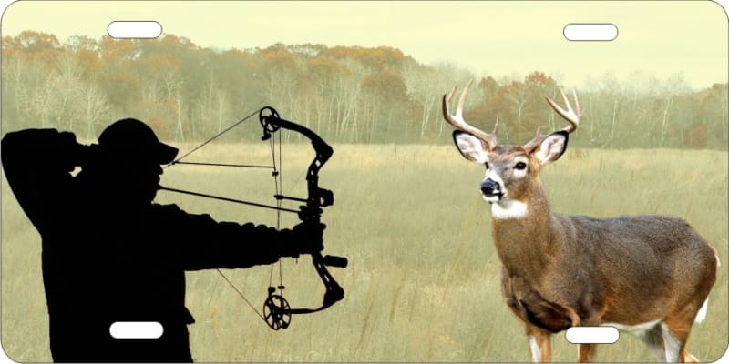 Bow Hunter personalized Novelty license plate custom car tag