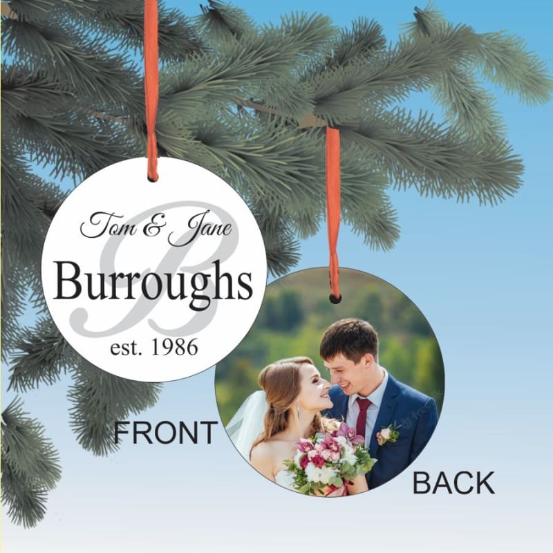 family established holiday ornament