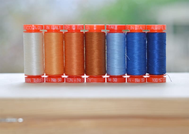 Aurifil DENIM & DAISIES Thread Set SALE