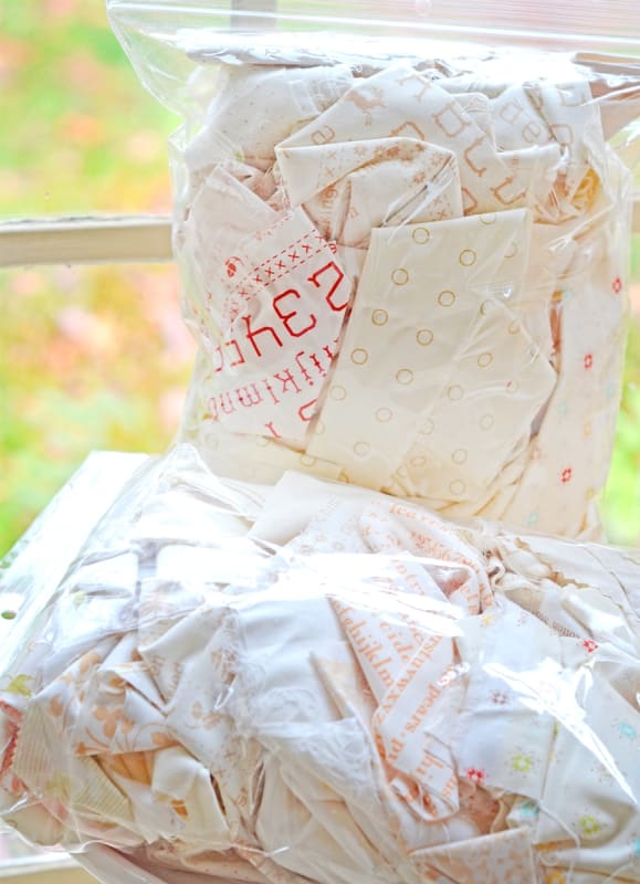 LOW VOLUME CREAM Scrap Bags