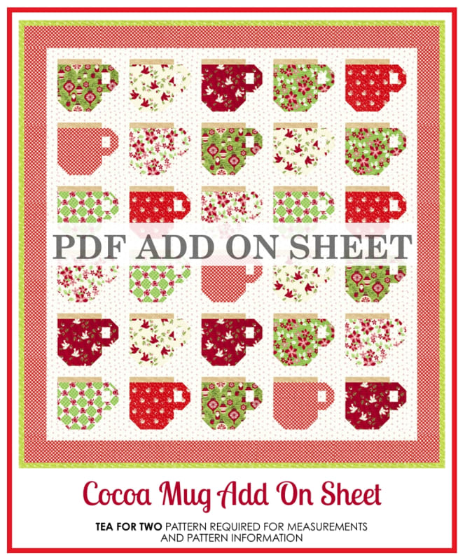Cocoa Mug Add On Sheet PDF