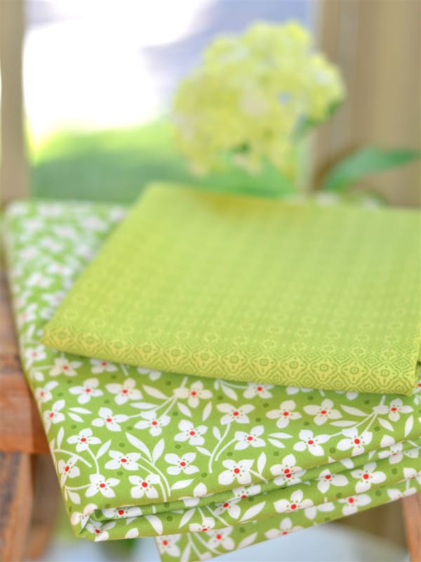LITTLE BOX BACKING: Posies in a Row