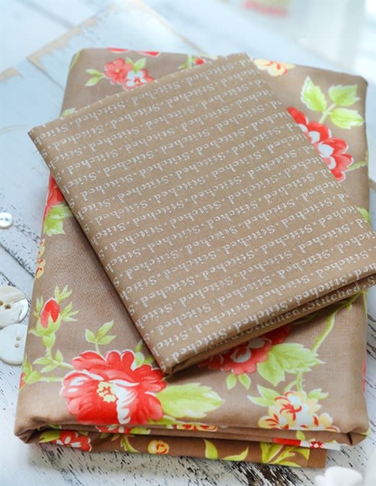 LITTLE BOX BACKING KIT: AUTUMN BEAR TRACKS