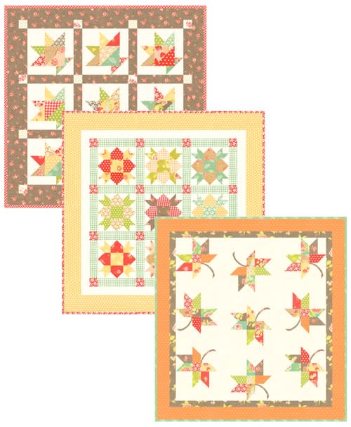 Strawberry Fields Mini Pattern Trio