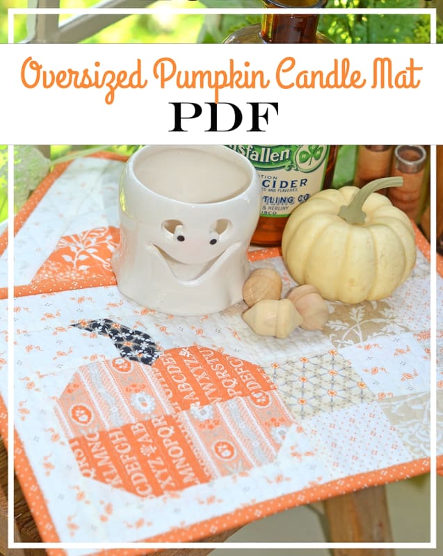 Pumpkin CANDLE MAT PDF