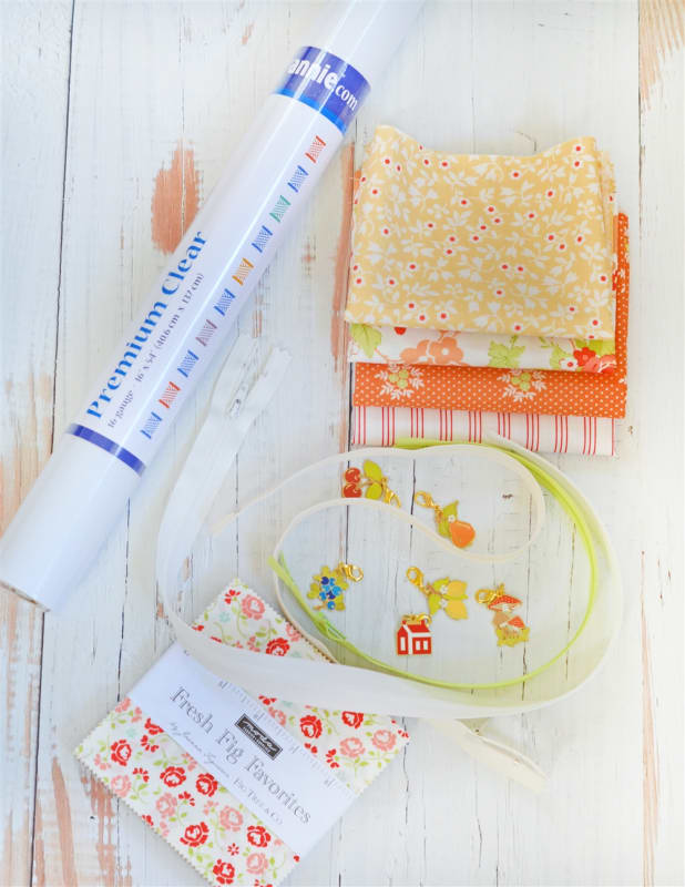 VINYL PROJECT BAG KIT: Starter Kit for Vinyl & Patchwork Project Bags
