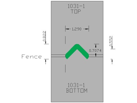 Outside Corner  1031-1