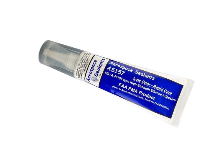 Aerospace Sealants AS3145 Clear 3.0 oz Tube (RTV 3145 Alt.)