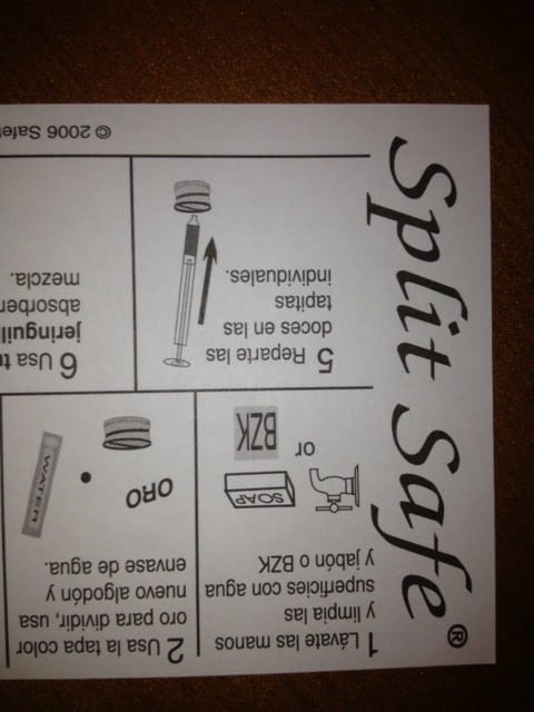 Split Safe Kit 100ct Split Safe Kit 100ct