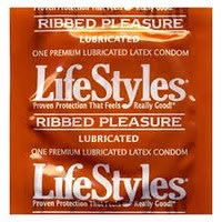 LifeStyles Ultra Ribbed Condom - 1,000ct