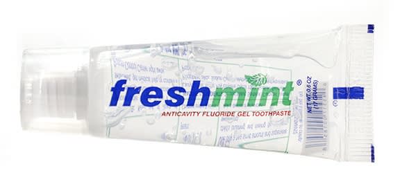Toothpaste Clear Gel 0.6 oz - 720ct Toothpaste Clear Gel 0.6 oz - 720ct