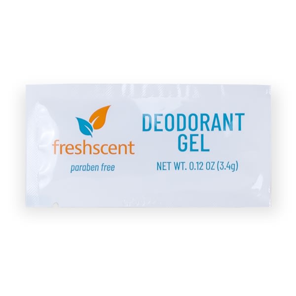 Deodorant Gel Packet 0.12 oz - 1,000ct
