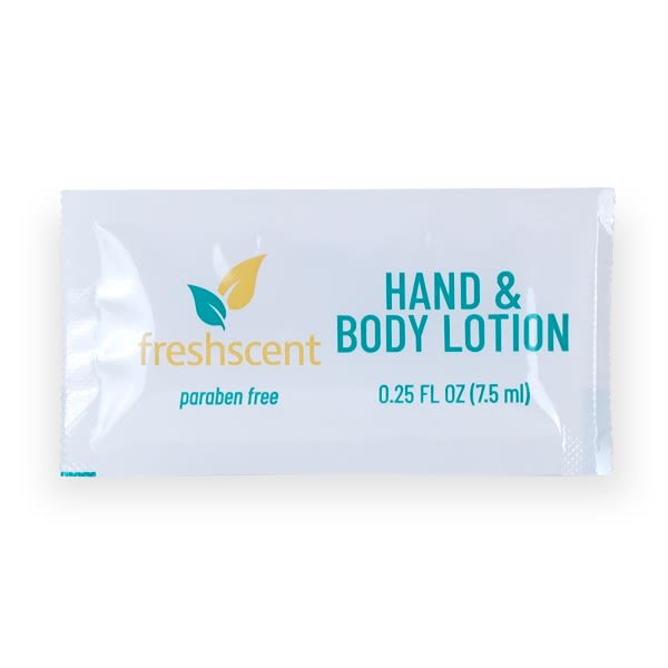 Hand and Body Lotion Packet 0.25 oz - 1,000ct