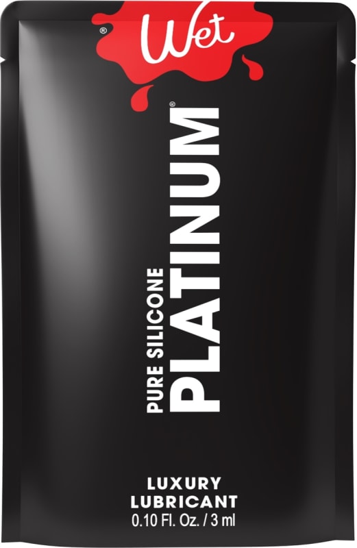 WET Platinum Lube 3 ml Foil Pouch 300ct WET Platinum Lube 3 ml Foil Pouch 300ct