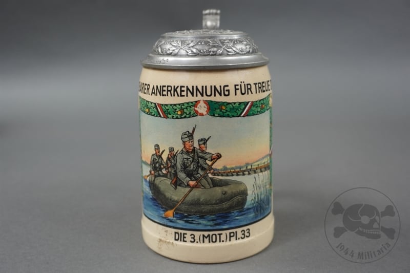 Original Third Reich Pionere Recognition for Faithful Service Die