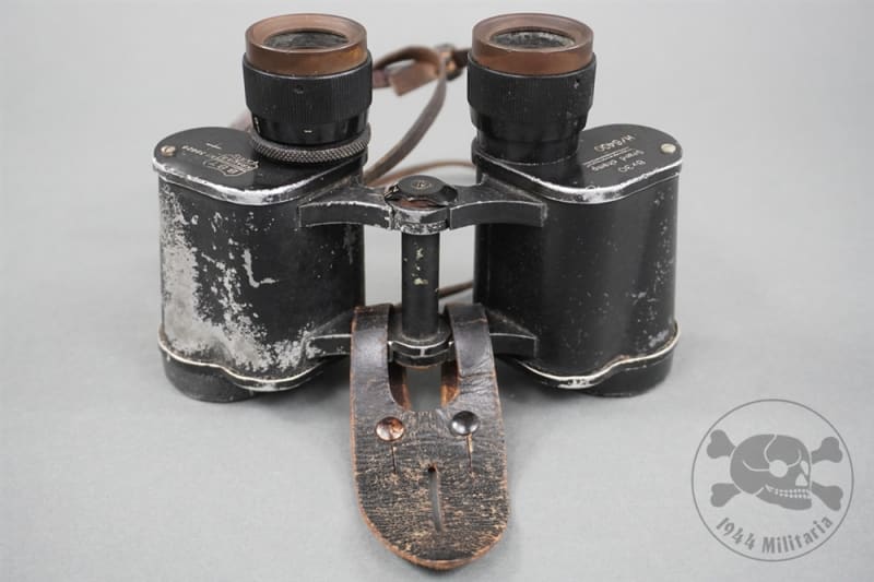 Original German WWII Reissued French 8x30 BBT Krauss Binoculars