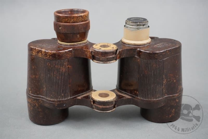 Original German WWII Bakelite Dienstglas 6x30 Binoculars by Emil Busch A.G. Incomplete Original German WWII Bakelite Dienstglas 6x30 Binoculars by Emil Busch A.G. Incomplete