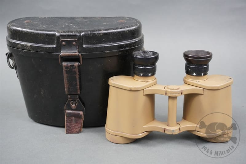 Original German WWII 6x30 Dienstglas Binoculars by Swarovski (cag) With Bakelite Case Original German WWII 6x30 Dienstglas Binoculars by Swarovski (cag) With Bakelite Case
