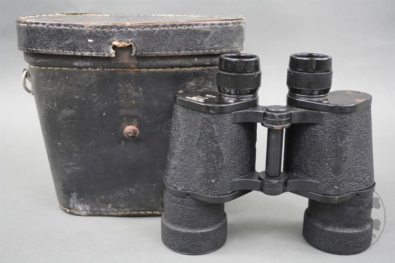Original German WWII Dienstglas 10x50 Binoculars by Emil Busch A.G. "cxn" With Case Original German WWII Dienstglas 10x50 Binoculars by Emil Busch A.G. "cxn" With Case