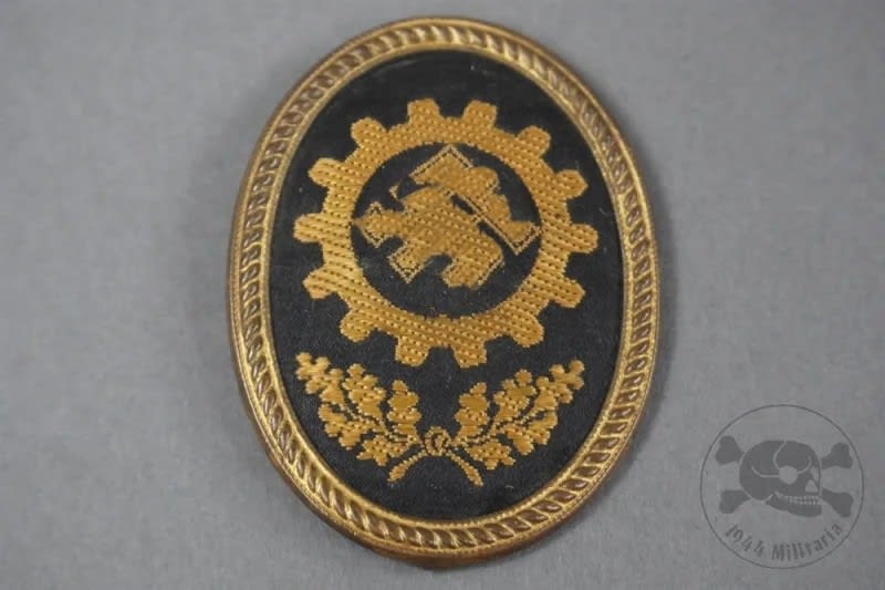 Original Third Reich DAF Overseas Cap Eagle