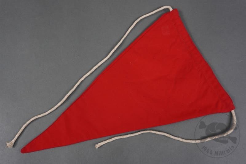 Original German Pre-WWII Ex-NSDAP Double-Sided Pennant 12" x 7" Original German Pre-WWII Ex-NSDAP Double-Sided Pennant 12" x 7"