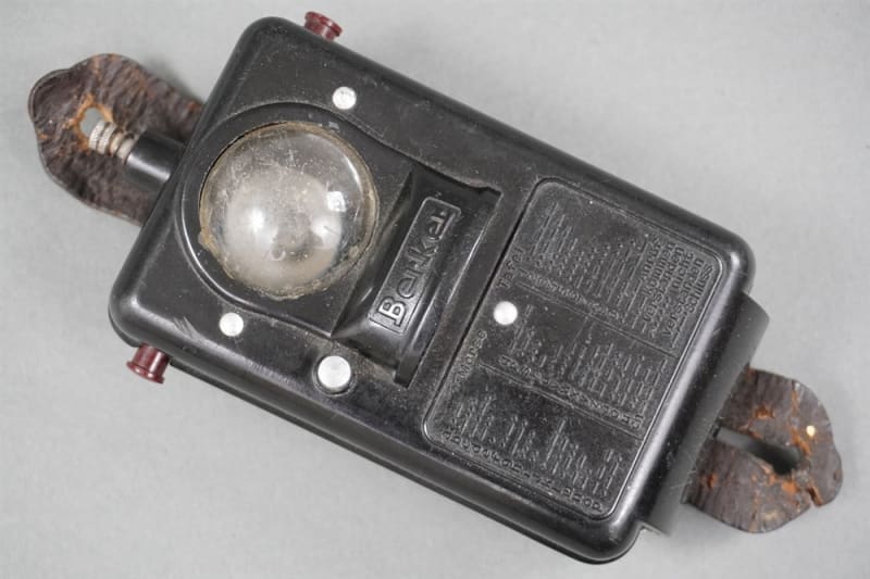 Original German WWII Berker Bakelite Flashlight