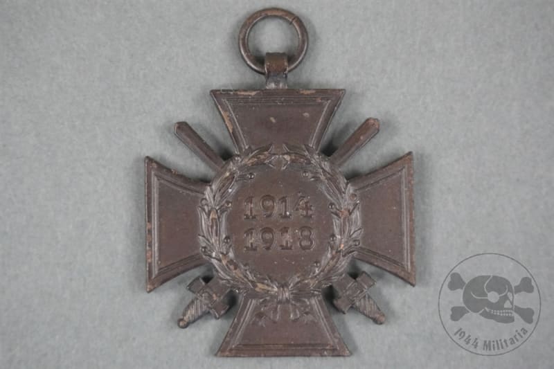 Original Third Reich World War I Honor Cross (Hindenburg Cross)