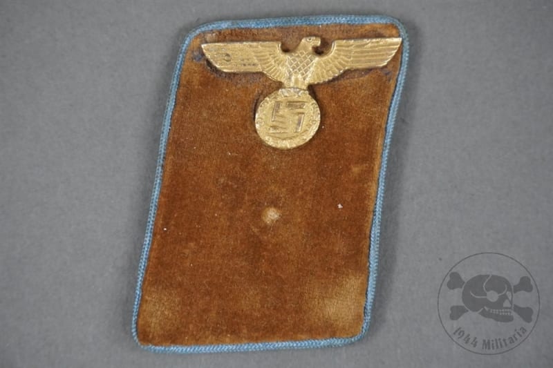 Original German WWII Political Leader Collar Tab Rank Of Arbeitsleiter