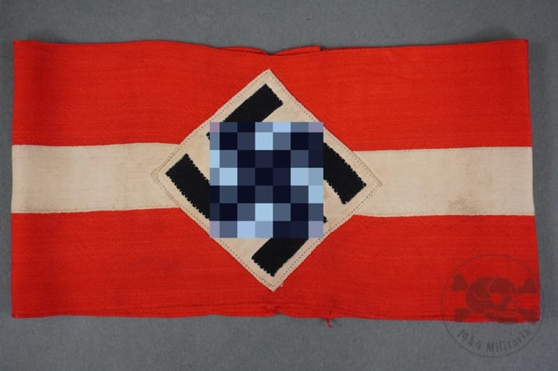 Original Pre-WWII HJ 2 Piece Armband