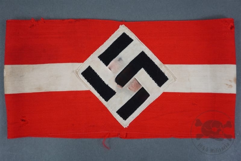 Original Pre-WWII HJ Youth 2-Piece Armband
