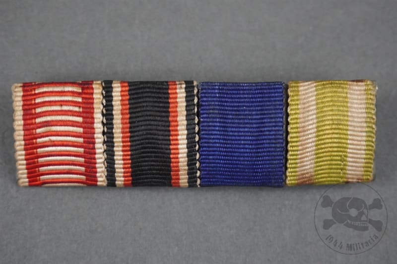 Original Austrian/German WWI & Pre-WWII 4-Place Ribbon Bar