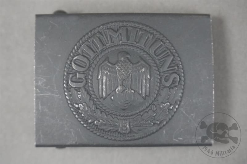 Unissued Original German Late-War WWII Heer (Army) Steel Belt Buckle Marked RODO By Robert Dold