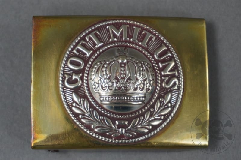 Original Imperial German WWI Early Brass Buckle