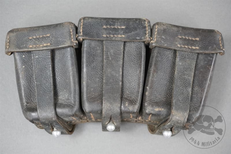 Original German WWII k98 Leather Ammo Pouch