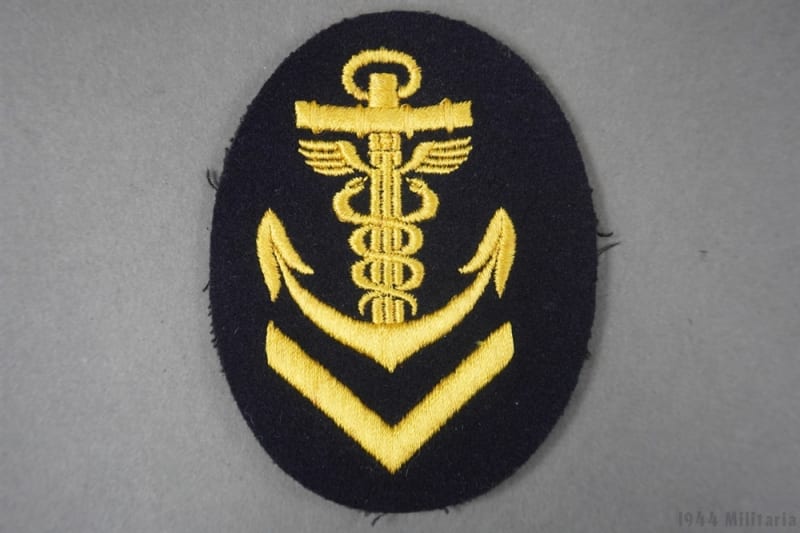 Unissued Original German WWII Kriegsmarine Senior Administrative NCOâ€™s Career Sleeve Insignia
