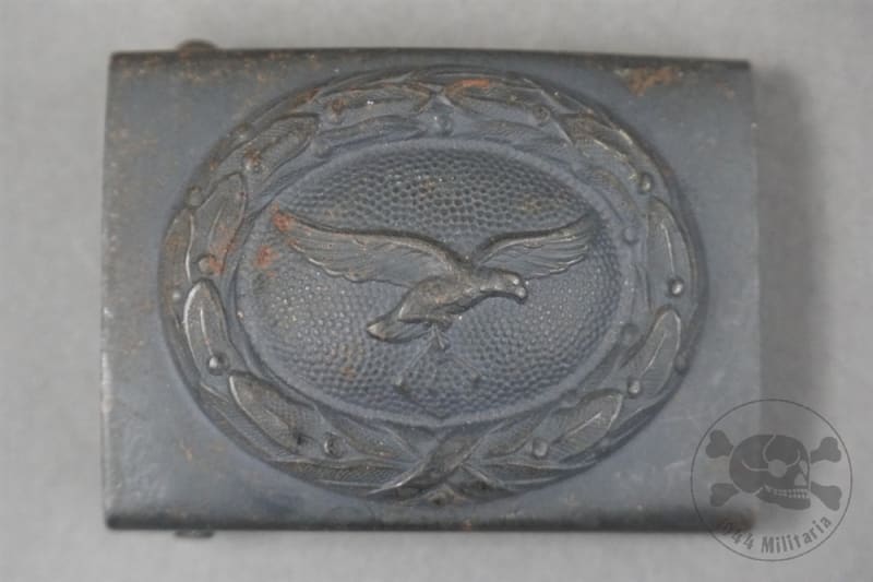 German WWII Luftwaffe Steel Buckle Unmarked