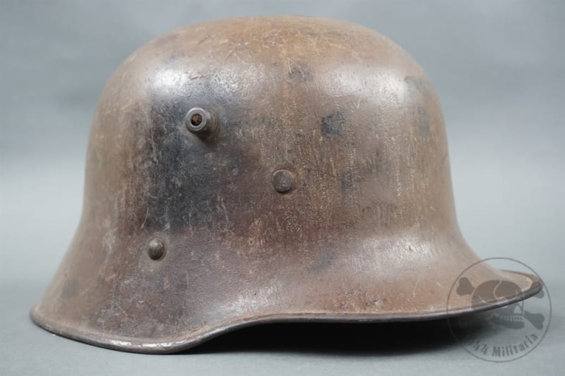 Original Austro-Hungarian WWI M17 Steel Helmet B.G.B. 66 By BrÃ¼der Gottlieb u. Brauchbar