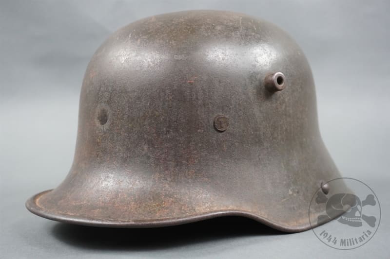 Original Imperial German WWI M17 Steel Helmet With Liner Si66