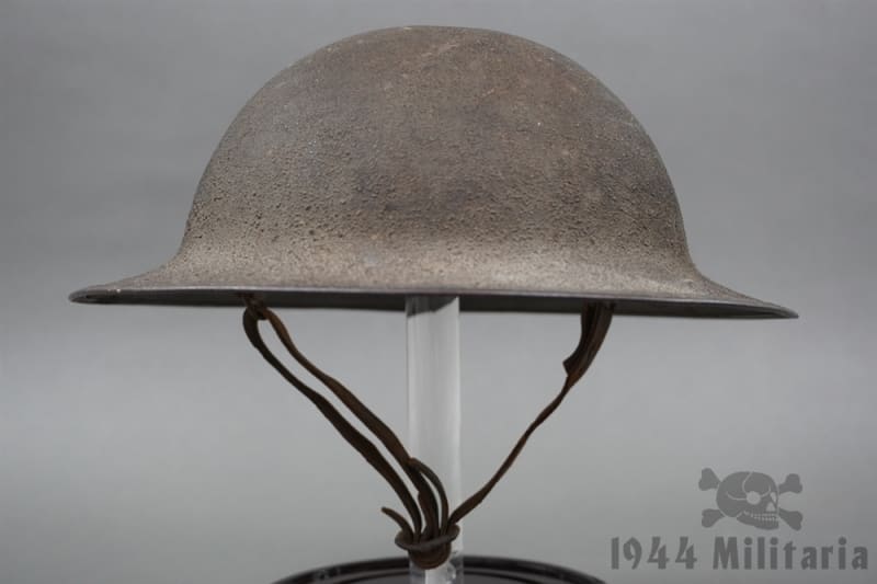 Original US WWI M1917 Doughboy Helmet With Liner & Damaged Chinstrap Marked ZD 37