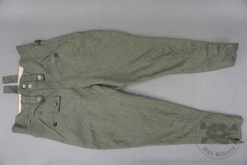 Original German WWII M1943 Heer Waffen SS Fieldgray Trousers