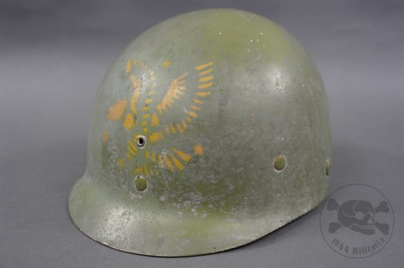Original U.S. WWII St. Clair Low-Pressure M1 Helmet Liner Shortened Home Front Example