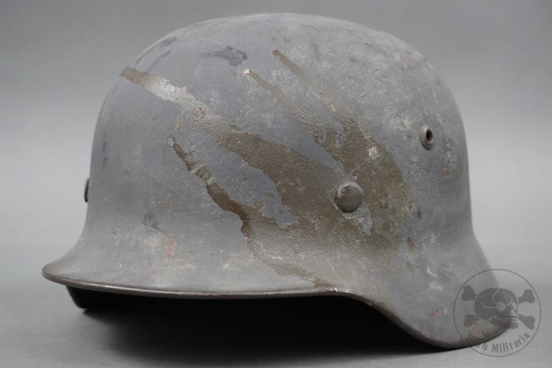 Original Luftwaffe M35 Reissued No Decal Helmet Size 64