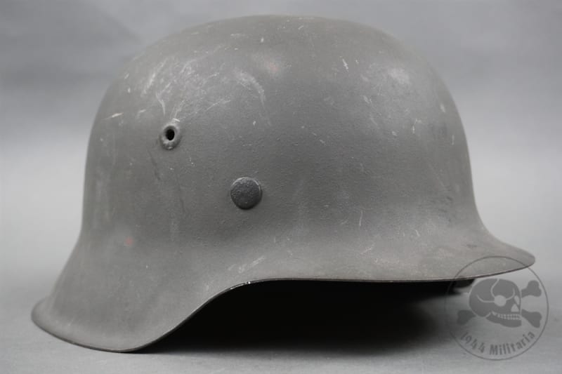 Unissued Original German WWII M42 No Decal Heer/Waffen SS Helmet ckl66