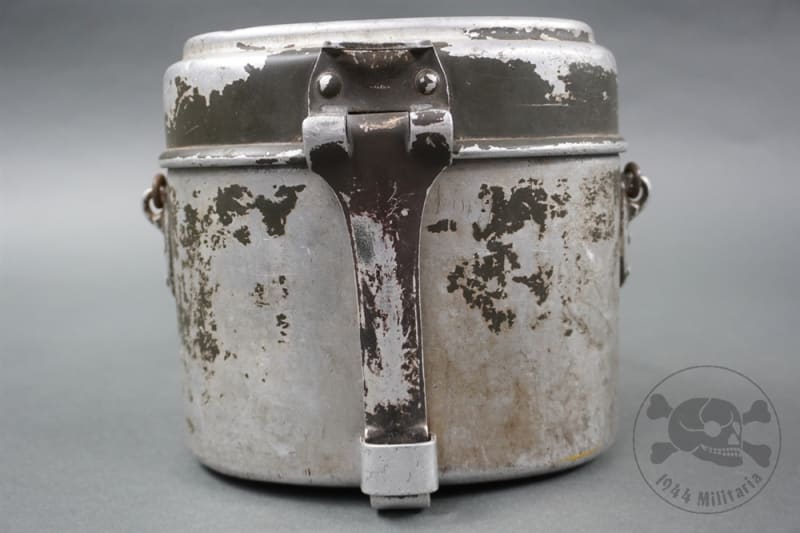 Original German WWII Early War Matching Mess Kit Marked OLHM 39