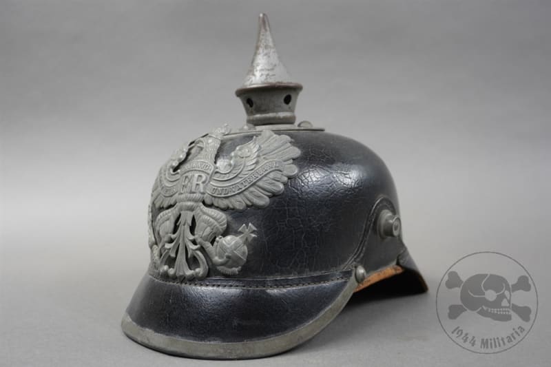 Original German WWI Pickelhaube Spiked Helmet