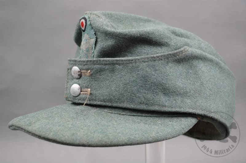 Original German WWII Polizei EM/NCO Wool M43 Cap