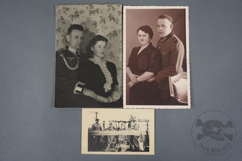 Original German WWII Photographs & Postcards (Lot of 3)