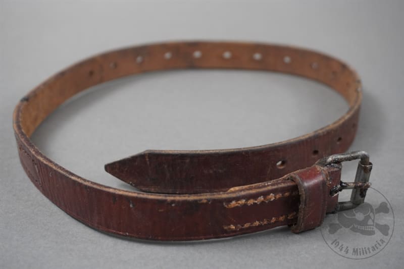 Original German WWII Vehicle Leather Strap