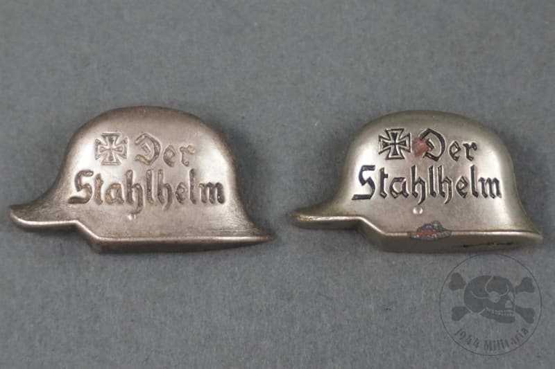Original Post WWI Der Stahlhelm Pins