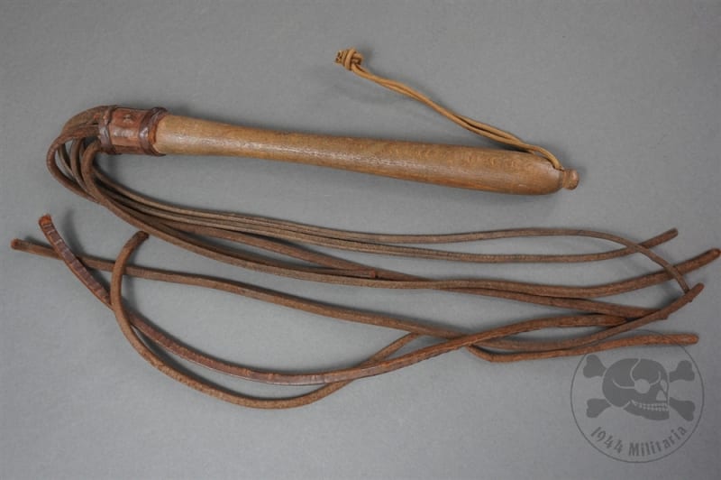 Original German WWII Wehrmacht Clothing Whip "Kleiderpeitsche"